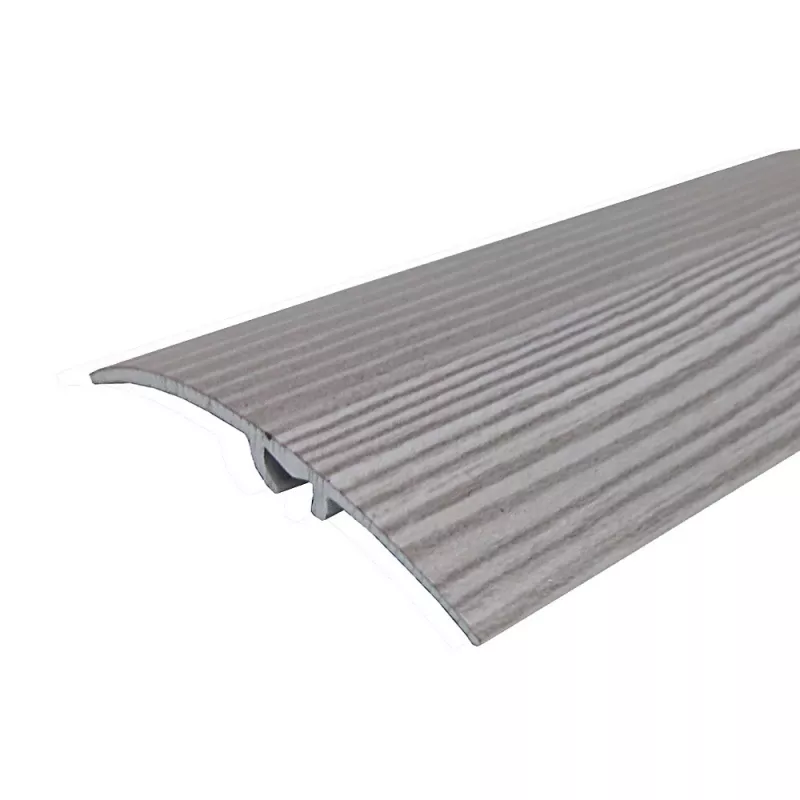 Profil aluminiu de trecere, cu surub ascuns, PM72230, stejar alb, 900 x 41 mm, [],profiline.ro