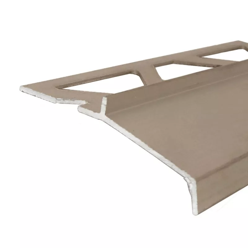 Profil aluminiu picurator pentru balcon, PM350009B, olive, 23 mm, 2 m, [],profiline.ro