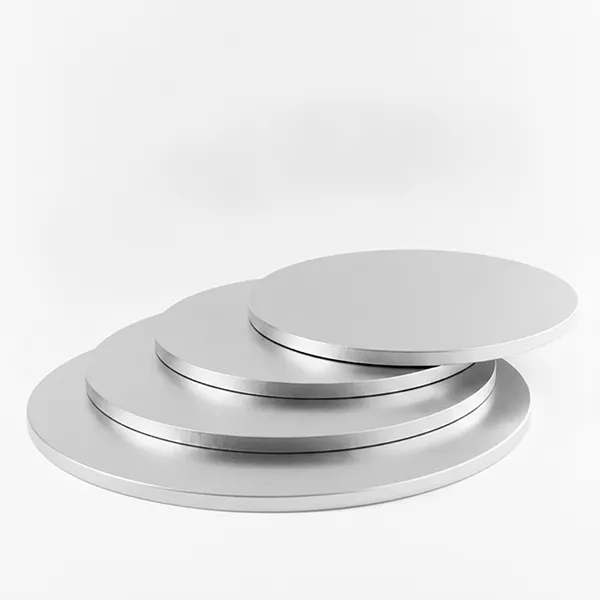 Baze rotunde - Baza rotunda argintie &oslash;33cm x h1.2cm , 5buc/set, profipacking.ro