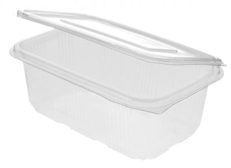 Caserole plastic cu capac - Caserola cu capac 1500ml 50buc/set, profipacking.ro