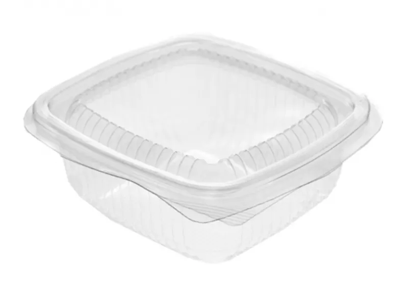 Caserole plastic cu capac - Caserola cu capac 250ml 100buc/set, profipacking.ro