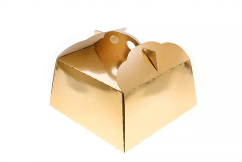 Cutii pentru tort si prajituri - Cutii aurii tort 25x35x14cm 25bucati/set, profipacking.ro