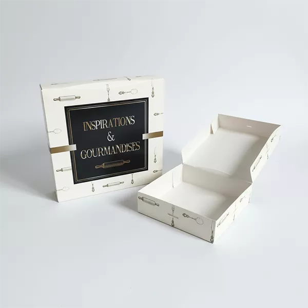 Cutii pentru tort si prajituri - Cutii inspire 23x23x5 25buc/set, profipacking.ro