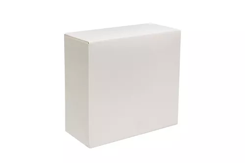 Cutii prajituri albe 13x13x7cm 20buc/set