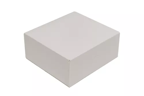 Cutii pentru tort si prajituri - Cutii prajituri albe 18x18x10cm 20buc/set, profipacking.ro