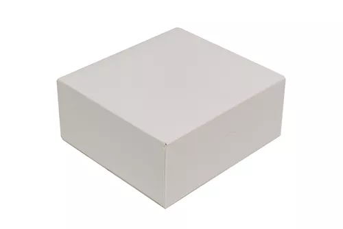 Cutii prajituri albe 18x18x10cm 25buc/set