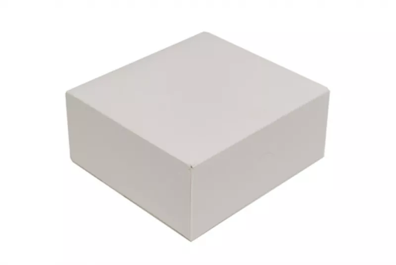 Cutii pentru tort si prajituri - Cutii prajituri albe 26x26x12cm 20buc/set, profipacking.ro