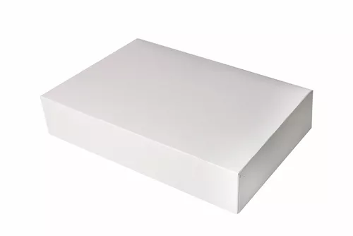 Cutii prajituri albe 35x26x6cm 25buc/set