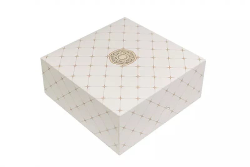 Cutii pentru tort si prajituri - Cutii prajituri baroc 26x26x12cm 20buc/set, profipacking.ro