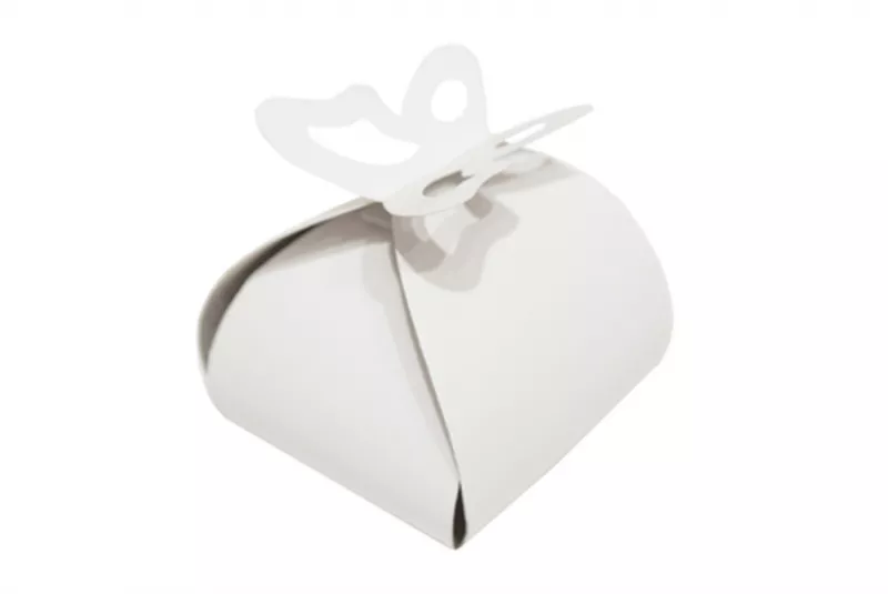 Cutii pentru tort si prajituri - Cutii prajituri fluture 10x10x9cm 100buc/set, profipacking.ro