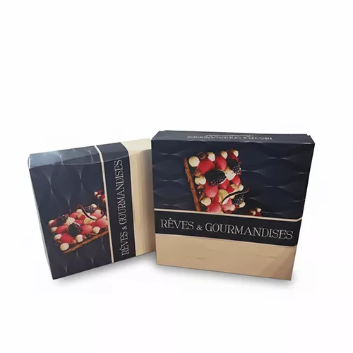 Cutii pentru tort si prajituri - Cutii savour 26x26x5cm 25buc/set, profipacking.ro