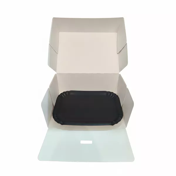 Cutii pentru tort si prajituri - Cutii si tavite negre 25x18x10cm 5buc/set, profipacking.ro