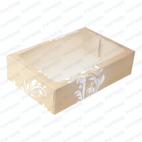 Cutii pentru tort si prajituri - Cutii trio 26x18x8cm 25buc/set, profipacking.ro