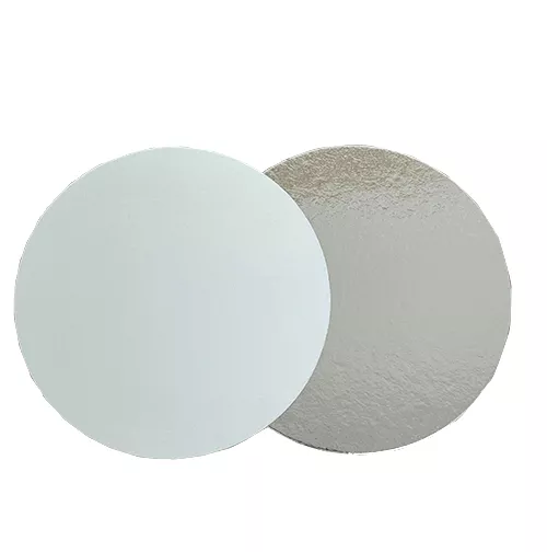 Discuri groase - Discuri groase alb/argintii 30cm 10buc/set, profipacking.ro