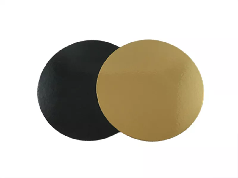 Discuri groase - Discuri groase aurii/negre &Oslash;22cm 10buc/set, profipacking.ro