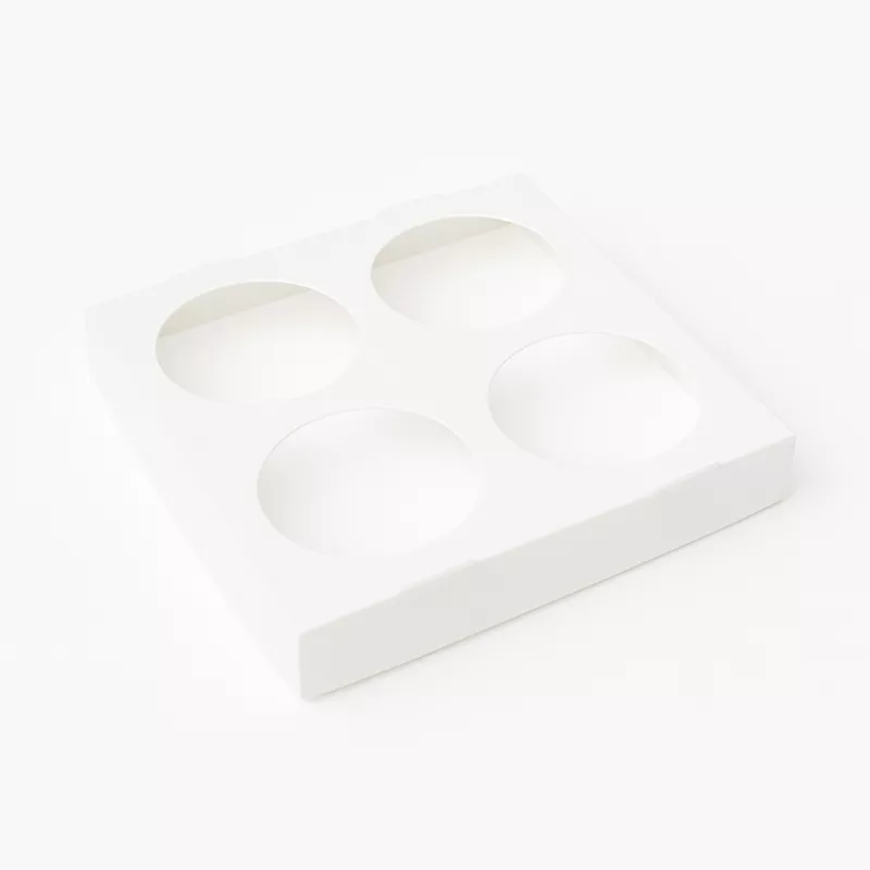 Cutii pentru tort si prajituri - Insert pentru 4 briose 25buc/set, profipacking.ro