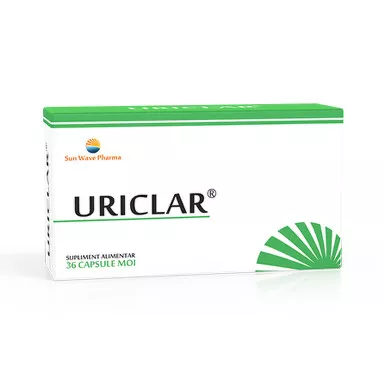 Uriclar, 36 capsule, Sun Wave Pharma, [],prosana.ro