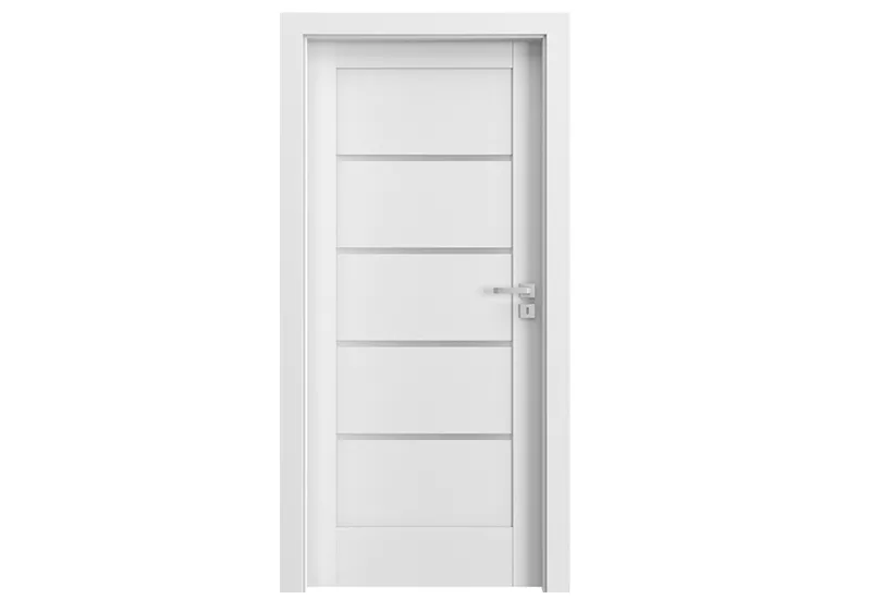 Foaie de ușă de interior cu finisaj sintetic, porta decor albă, Verte Home G4, Norma Ceha (H0 - 2020 mm), [],raveli.ro