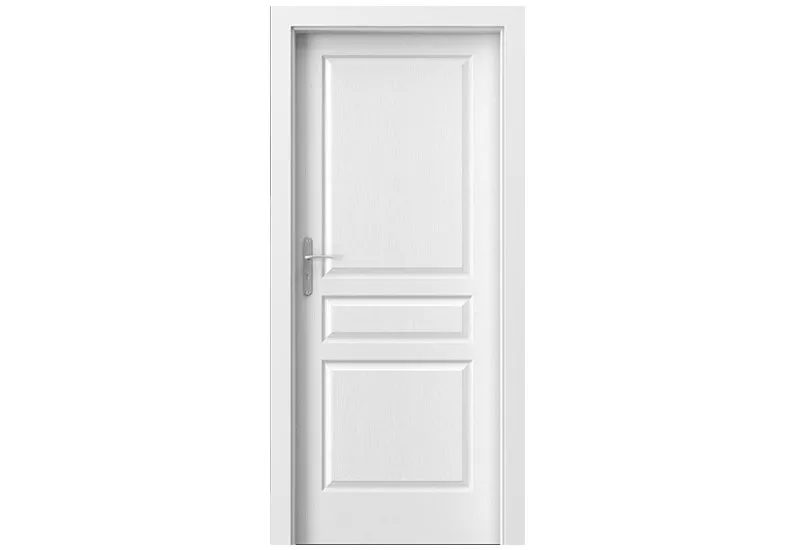Foaie de ușă de interior cu structura granulara vopsită, Viena model P (plina), Norma Ceha (H0 - 2020 mm) , [],raveli.ro