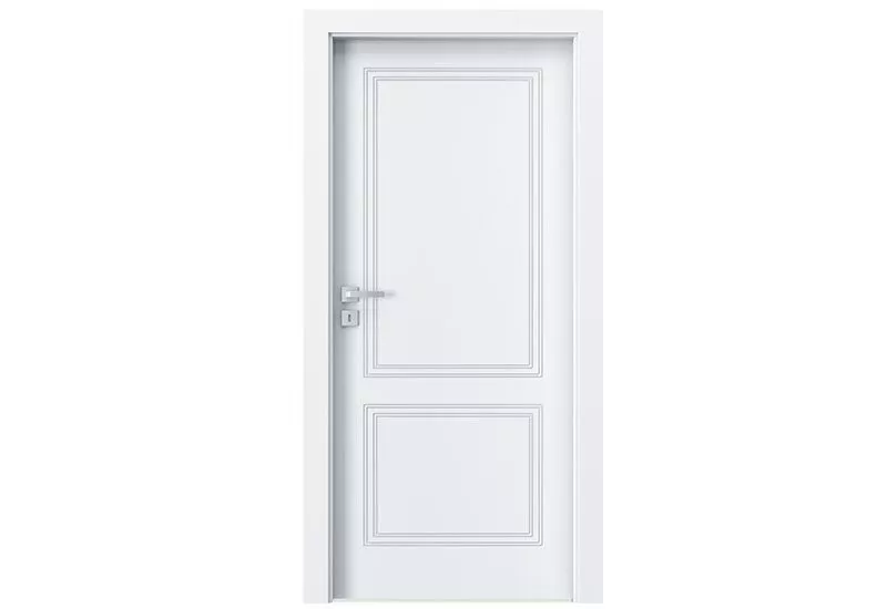 Foaie de ușă de interior vopsită (Vopsea Standard) Porta Vector V, Norma Ceha (H0 - 2020 mm) , [],raveli.ro