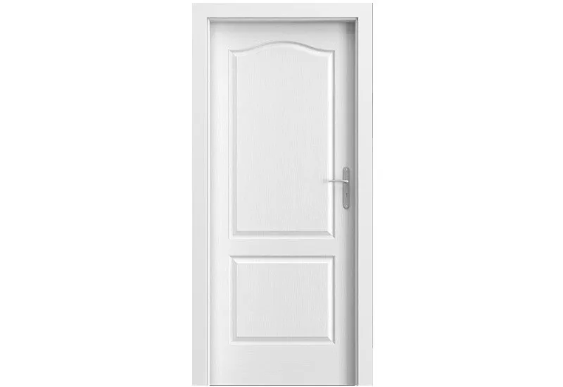 Foaie de ușă de interior cu structura neteda vopsită, Londra model P (plina), [],raveli.ro