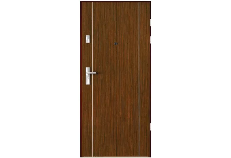 Foaie de usa  de intrare în apartament Agat Plus/Opal Plus, cu aplicații, model 1, [],raveli.ro