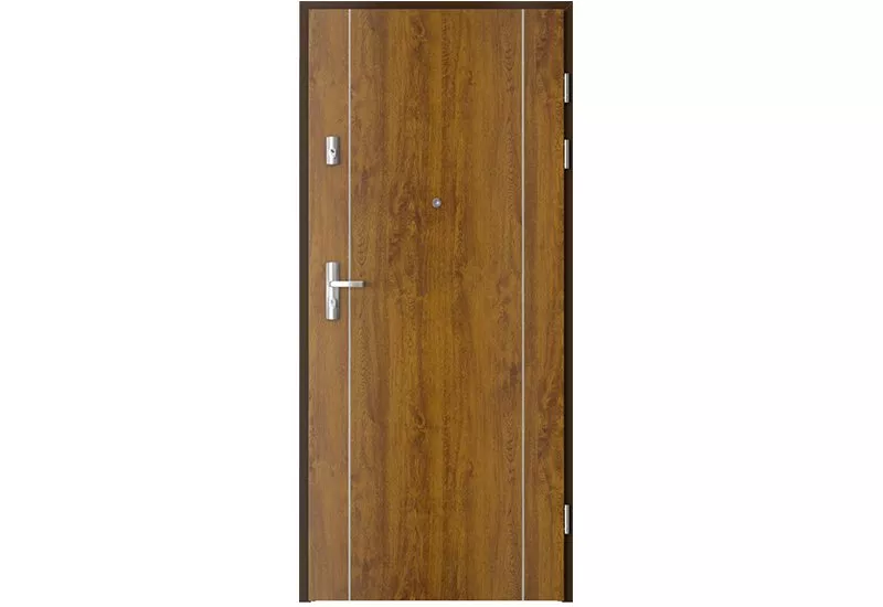 Foaie de usa de intrare în apartament Quartz, cu aplicații model 1, [],raveli.ro