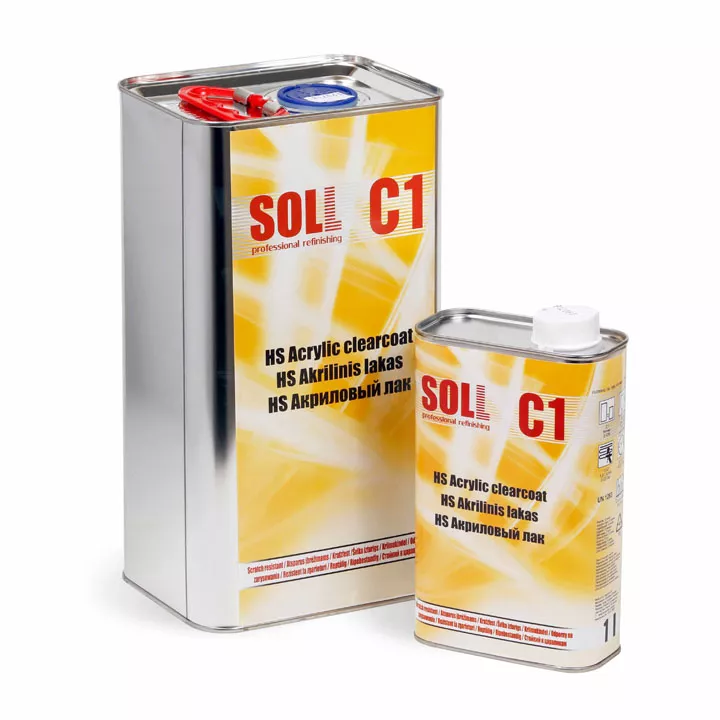 SOLL Lac acrilic 2K-HS 2:1 SOLL C1 5 L, [],seleron.ro