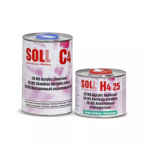SOLL Lac acrilic 2K-MS 2:1 SOLL C4 cu intaritor normal H4 25; 1,5 L, [],seleron.ro