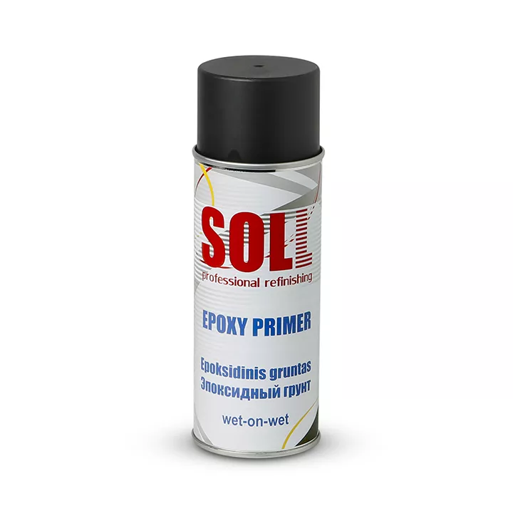 SOLL Spray epoxy primer negru 1K 400 ML, [],seleron.ro