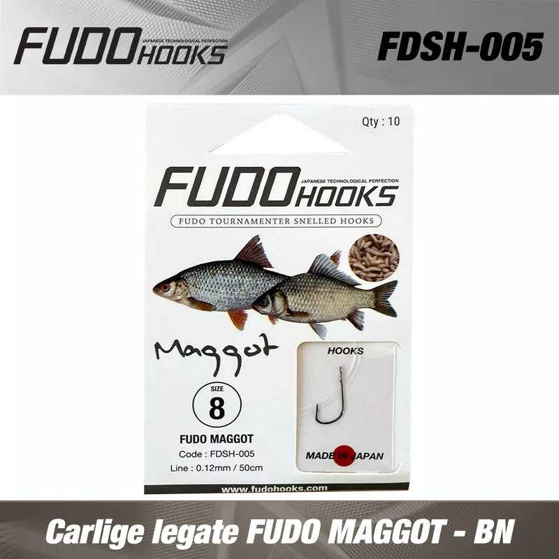 CARLIGE LEGATE FUDO MAGGOT - BN Nr 9 - 10 buc