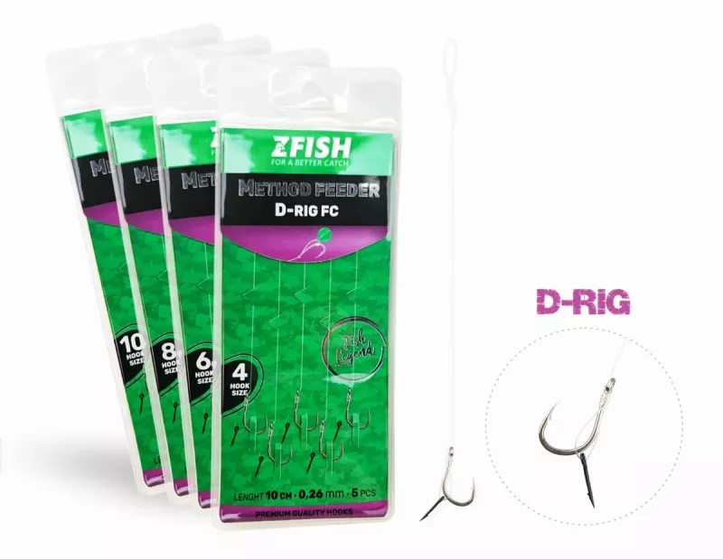CARLIGE LEGATE ZFISH METHOD FEEDER D-RIG FC Nr 4 snz.ro