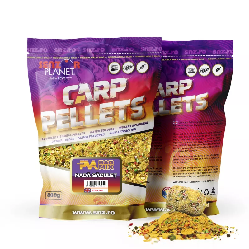PVA BAG MIX NADA SACULET 800g snz.ro
