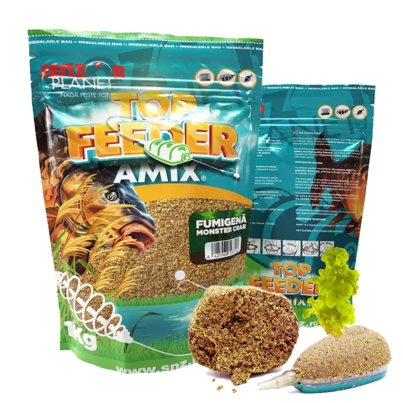 TOP FEEDER AMIX METHOD CEREAL WHITE 1kg snz.ro
