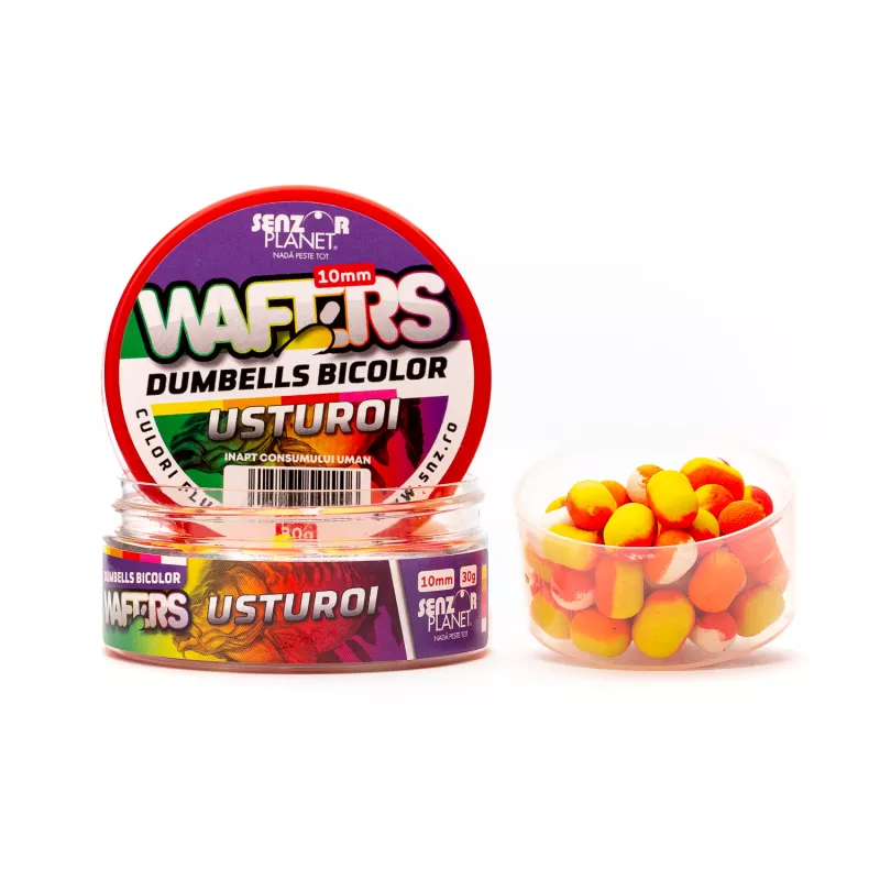 WAFTERS DUMBELLS BICOLOR USTUROI 10mm 30g