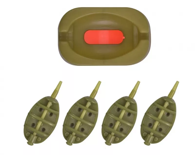 PRO Filstar Method Feeder Set 4+1 - Karpfenangeln Zubehör 15-35g