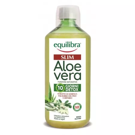 Aloe Vera Slim - controlul greutatii si slabire, 500 ml, Equilibra, [],farmaciamare.ro