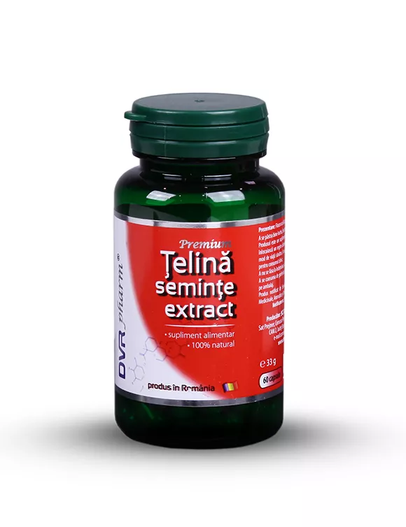 Telina seminte extract, 60 capsule,  DVR Pharm, [],farmaciamare.ro