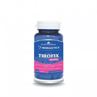 Tirofix Hypo, 60 capsule, Herbagetica, [],farmaciamare.ro