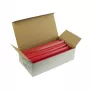 Baghete plastic 12 mm pentru 2-30 pagini , 100 buc/cutie EVOffice - rosu