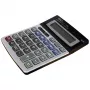 Calculator 12 dgt , 14.2*19.7 cm, front metalic si ecran rabatabil  EVOffice 2385