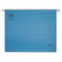 Separatoare carton color cu 2 perforatii,160 gr/mp, 10*24 cm 100 bucati/set EVOffice , alb