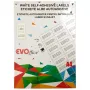 Etichete autoadezive pentru biblioraft ,5/A4, 192x59.4 mm, 100 coli/cutie EVOffice