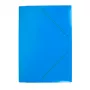 Mapa carton lucios A4 (320*235mm)  400g cu elastic pe colturi EVOffice - albastru