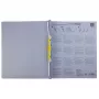 Mouse pad ergonomic 24*20*0.2 cm   EVOffice - bleumarin