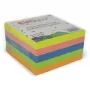 Notes autoaadeziv cub color 76*76 mm, 450 file, 5 culori neon EVOffice