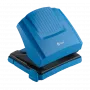 Perforator plastic cu rezistenta mare la impact, 30 coli Willgo -albastru