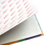 Registru A4 coperti cartonate color, 100 file - matematica EVOffice