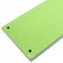 Separatoare carton color cu 2 perforatii,160 gr/mp, 10*24 cm 100 bucati/set EVOffice ,  verde