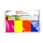 Stick index plastic 20*50 mm, 4 culori neon EVOffice